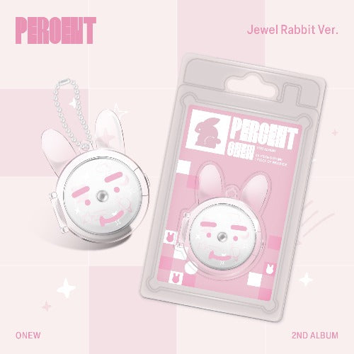 ONEW 2nd Album [PERCENT] (Jewel Rabbit Ver.)