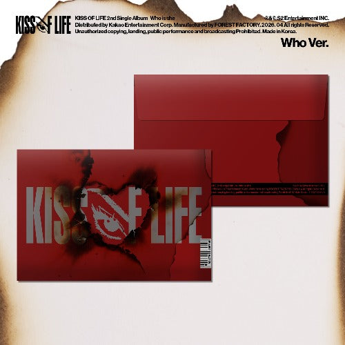 KISS OF LIFE 2nd Single Album [Who is she] (Who Ver.)