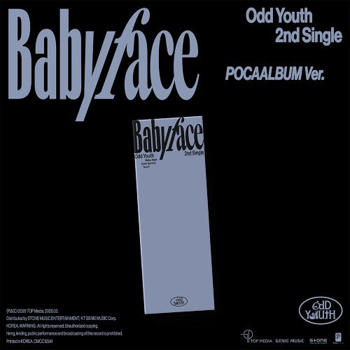 ODD YOUTH 2nd Single Album [Babyface] (POCA ALBUM Ver.)