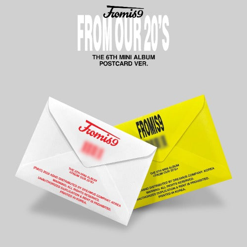 fromis_9 6th Mini Album [From Our 20's] (Postcard Ver.)