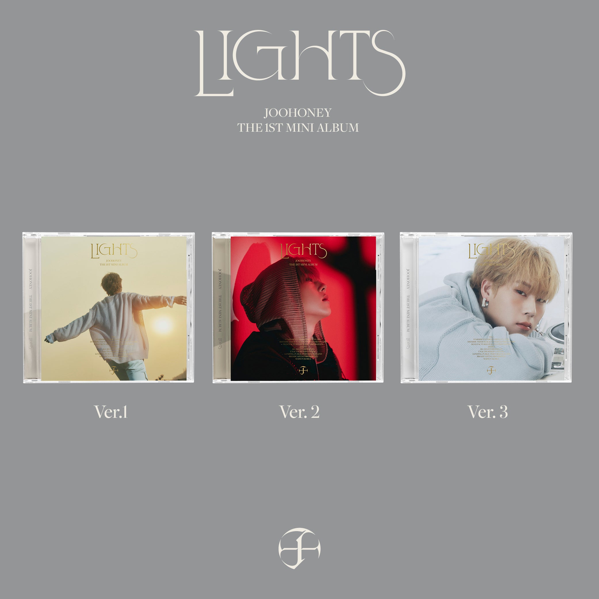 JOOHONEY (MONSTA X) The 1st Mini Album [LIGHTS] (JEWEL Ver.)