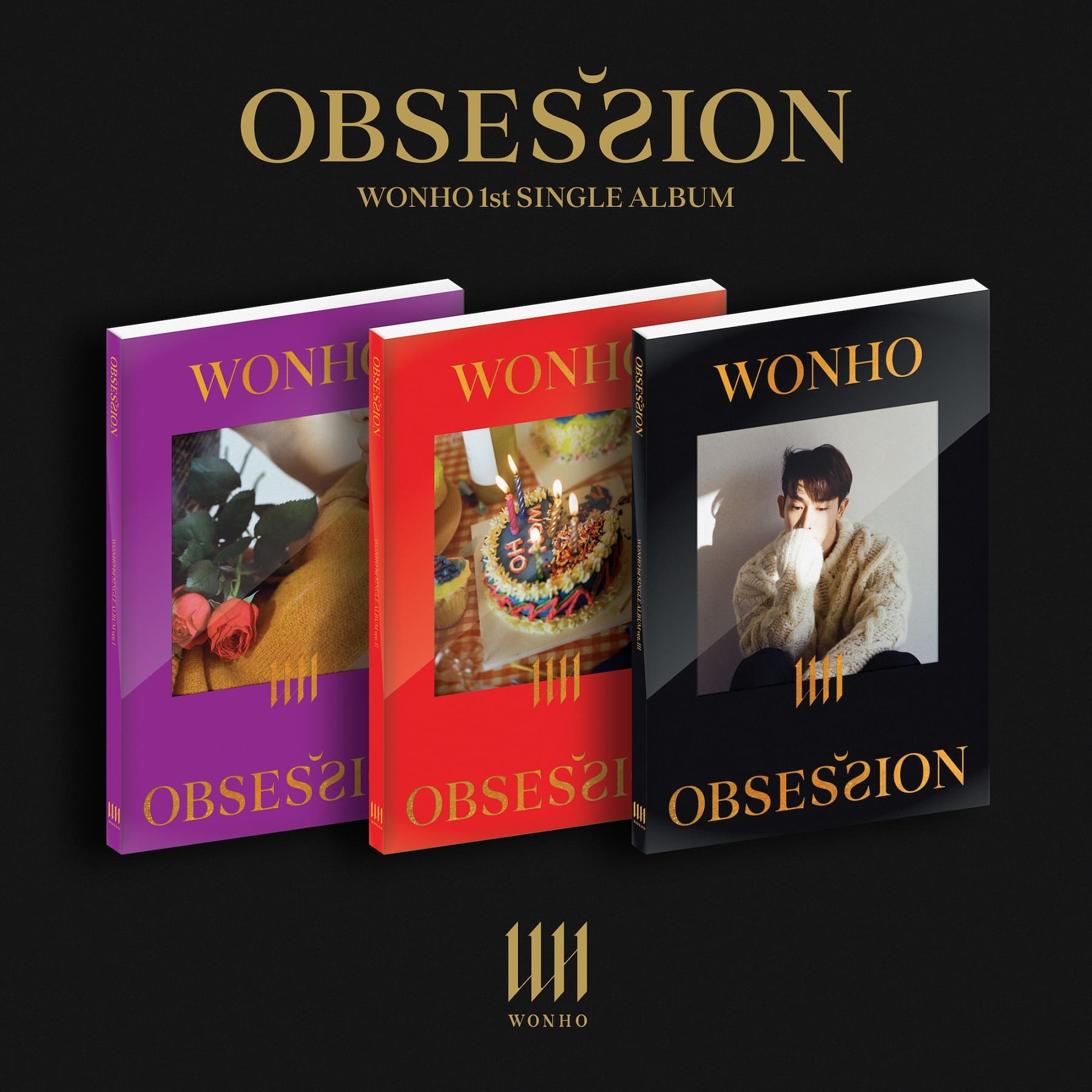 WONHO 1st Single Album [OBSESSION]