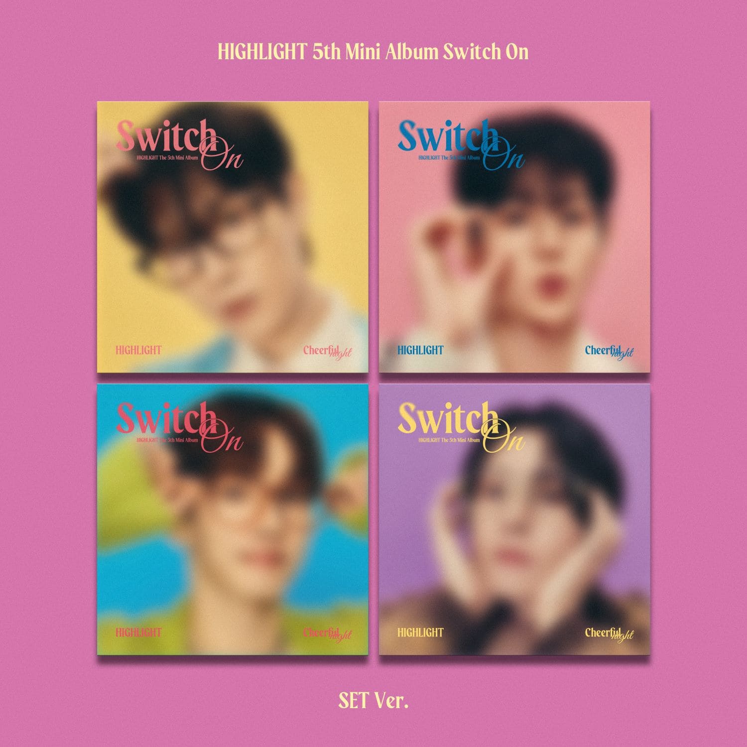 HIGHLIGHT 5th Mini Album [Switch On] (Digipack Ver.)