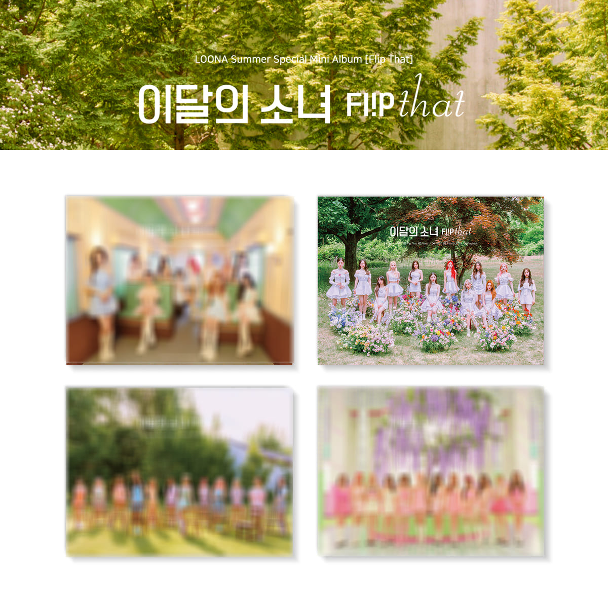 Loona Summer Special Mini Album - Flip That
