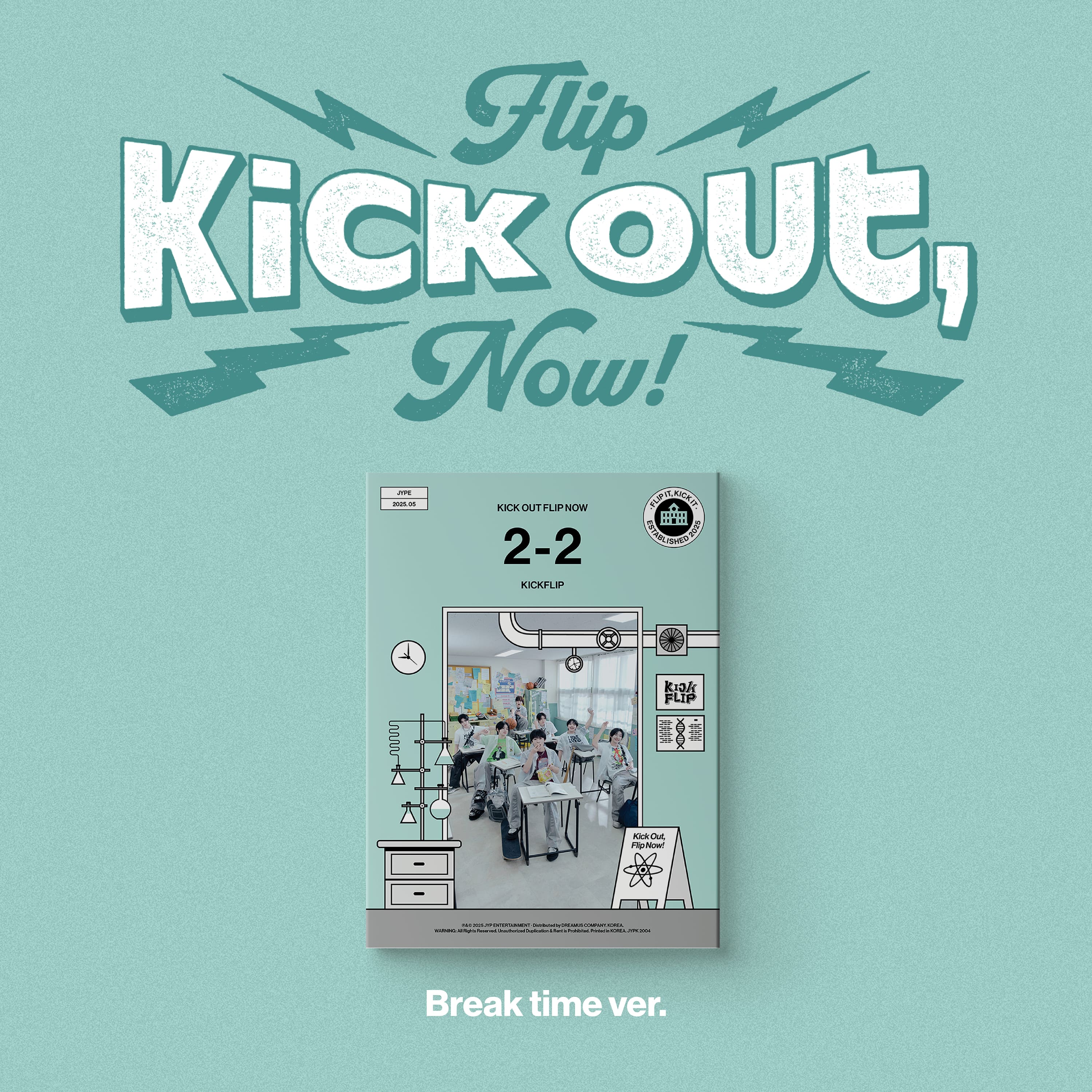 KickFlip 2nd Mini Album [Kick Out, Flip Now!]