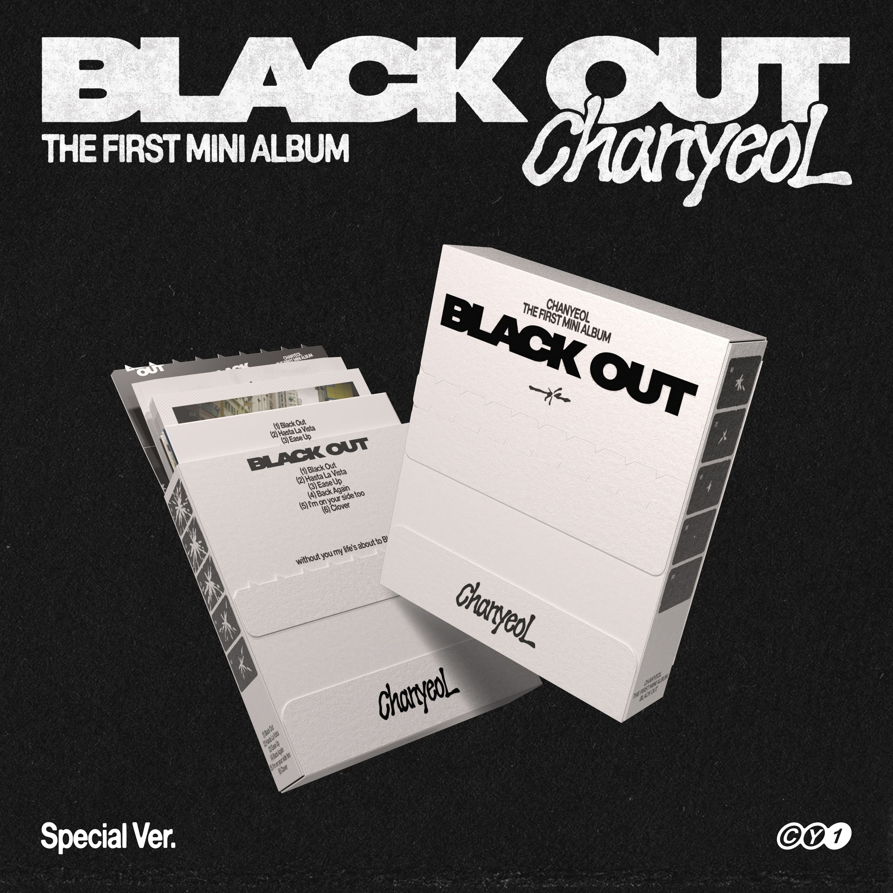 CHANYEOL (EXO) - [BLACK OUT] (1ST MINI ALBUM) (SPECIAL VER.)