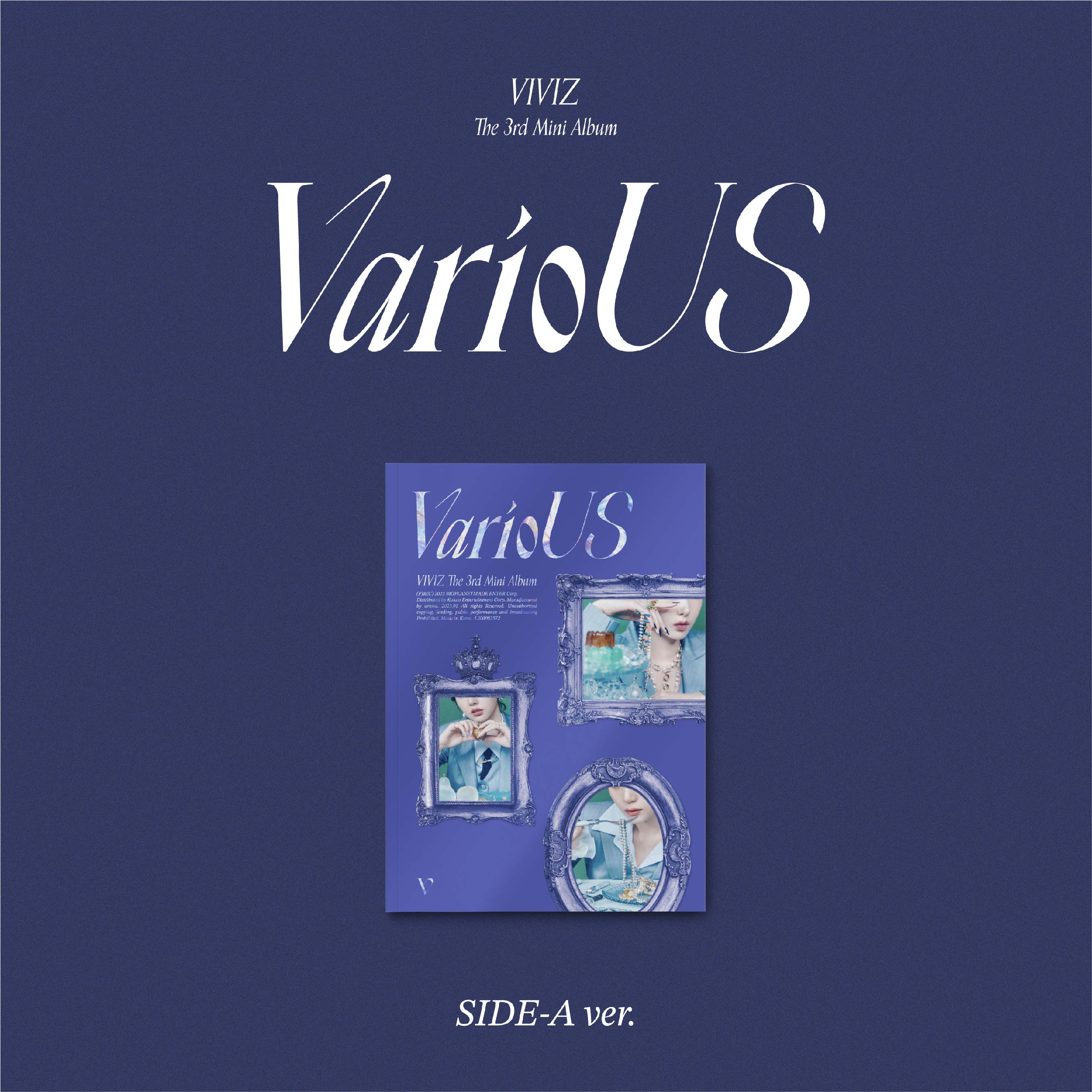 VIVIZ 3rd Mini Album [VarioUS] (Photobook Ver.)