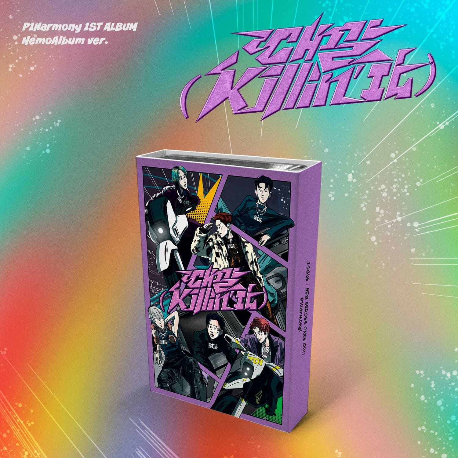 P1Harmony 1st Full Album [때깔 (Killin' It)] (Nemo Album Ver.)