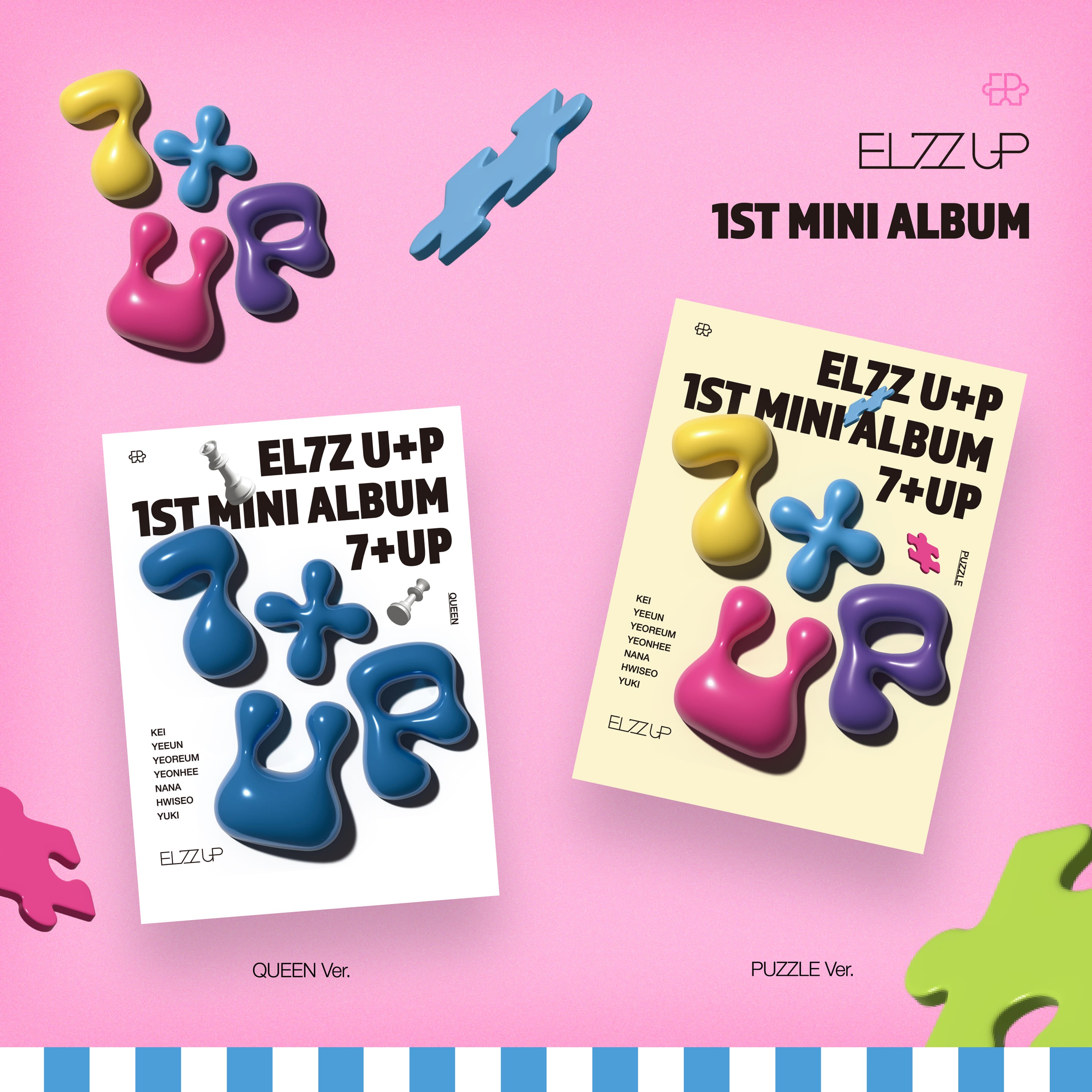 EL7Z UP 1st Mini Album [7+UP]