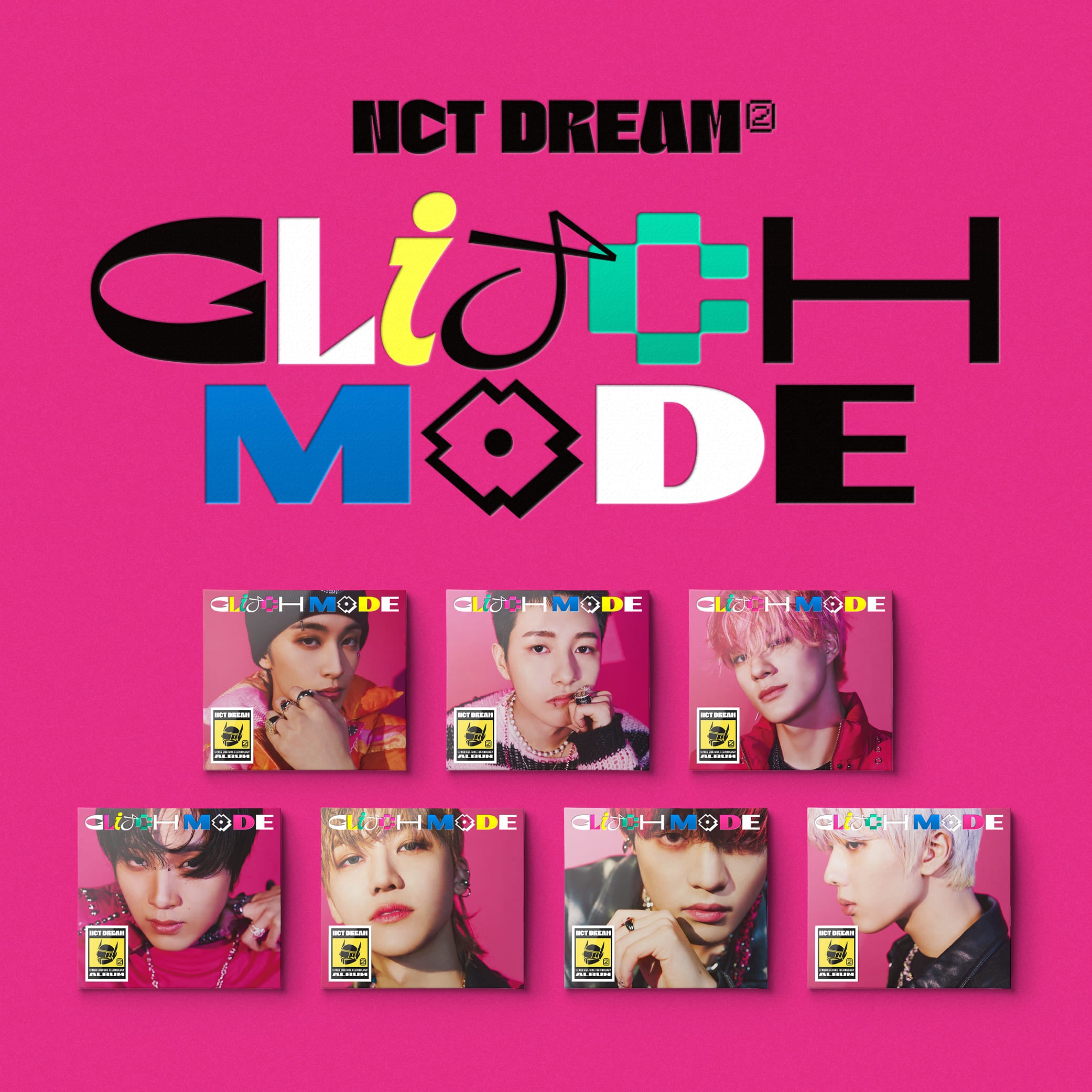 NCT DREAM 2nd Album [Glitch Mode] (Digipack Ver.)