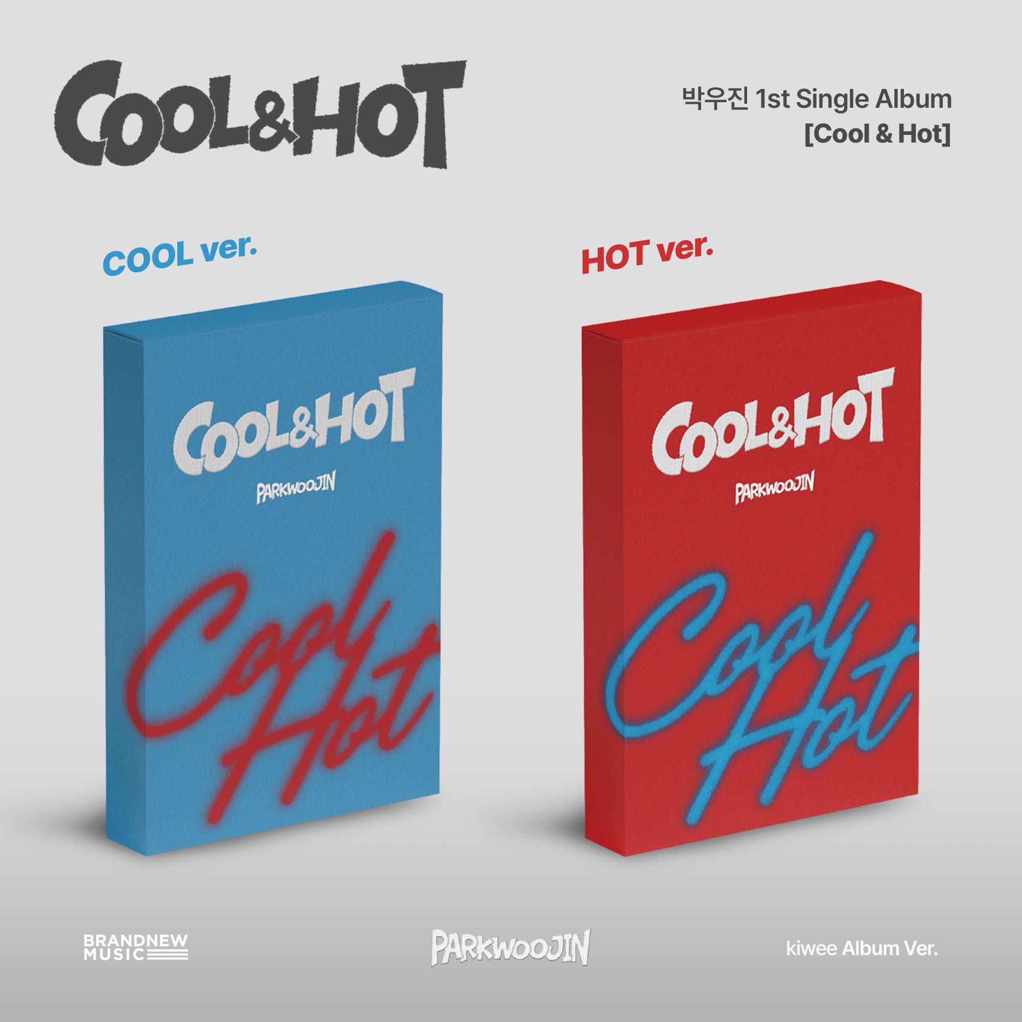 PARK WOO JIN (AB6IX) - 1ST SINGLE ALBUM [COOL & HOT]