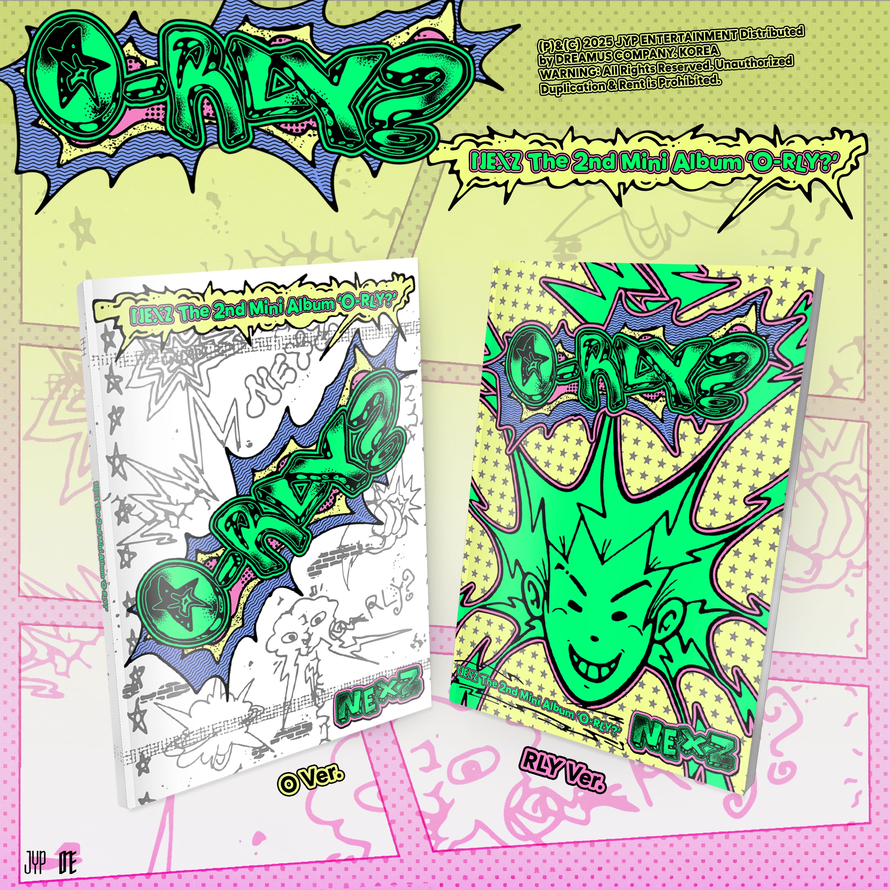 NEXZ 2nd Mini Album [O-RLY?]