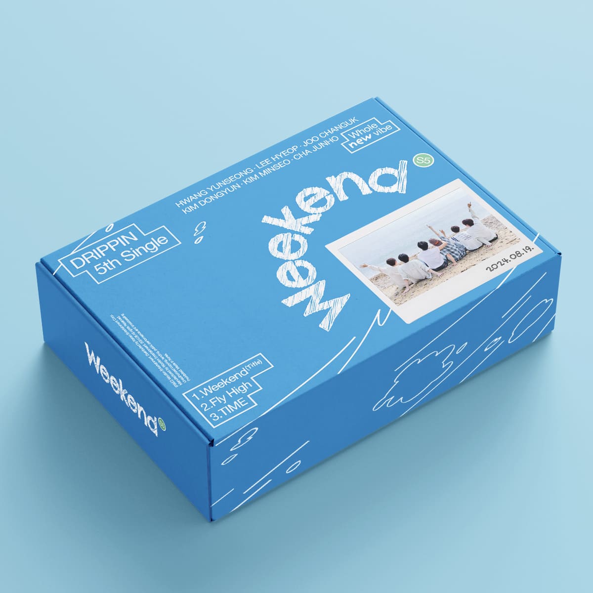 DRIPPIN 5th Single Album [Weekend] (Weekend Ver.)