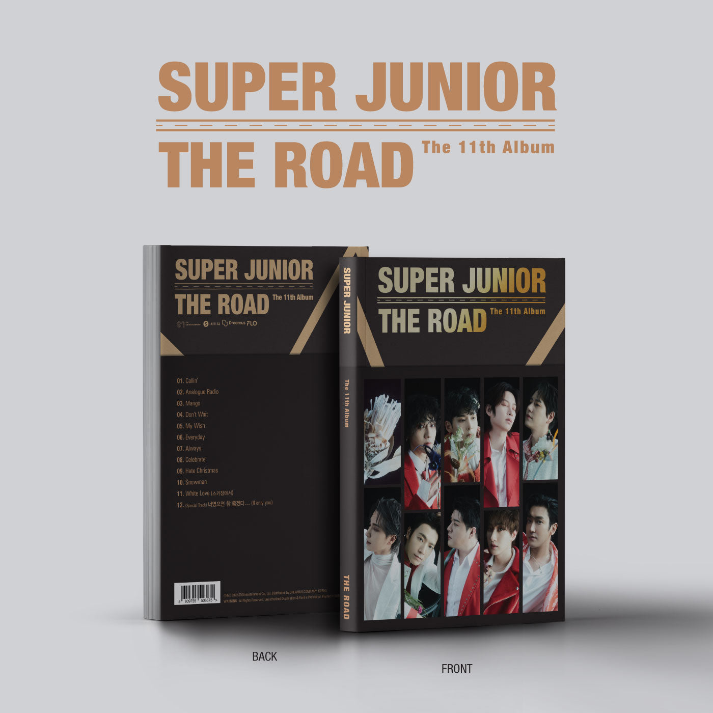Super Junior The 11th Album [The Road]