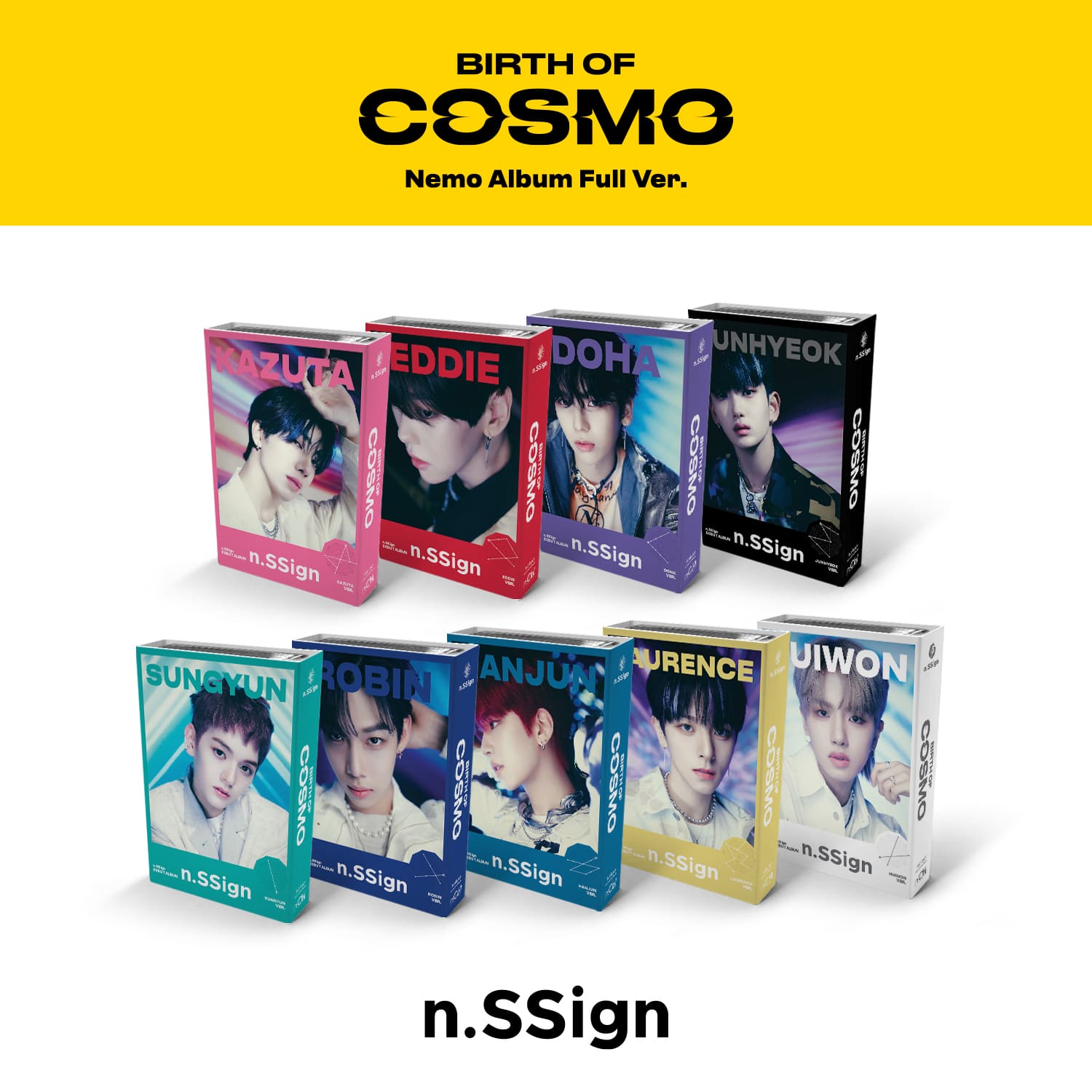n.SSign DEBUT ALBUM [BIRTH OF COSMO] (Nemo Album Full ver.) (Limited Edition)