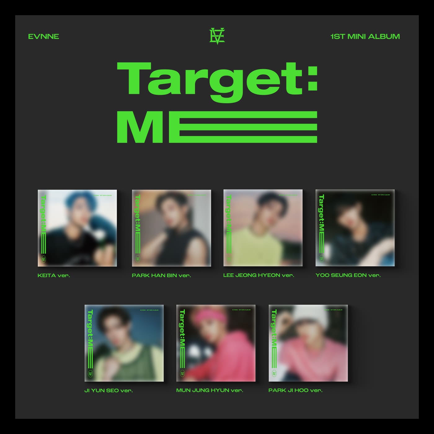 EVNNE 1st Mini Album [Target ME] (Digipack ver.)