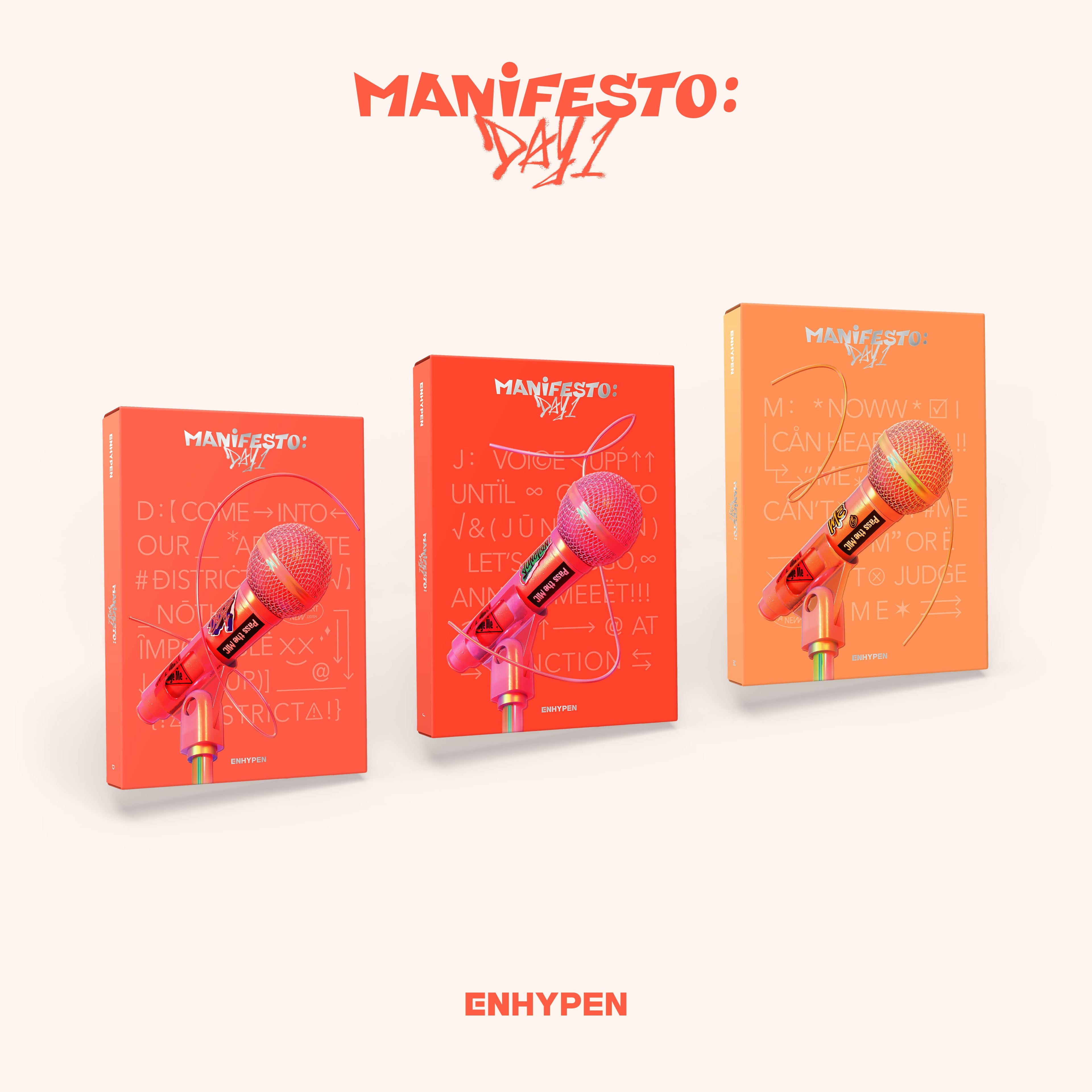 ENHYPEN 3rd Mini Album [MANIFESTO : DAY 1]
