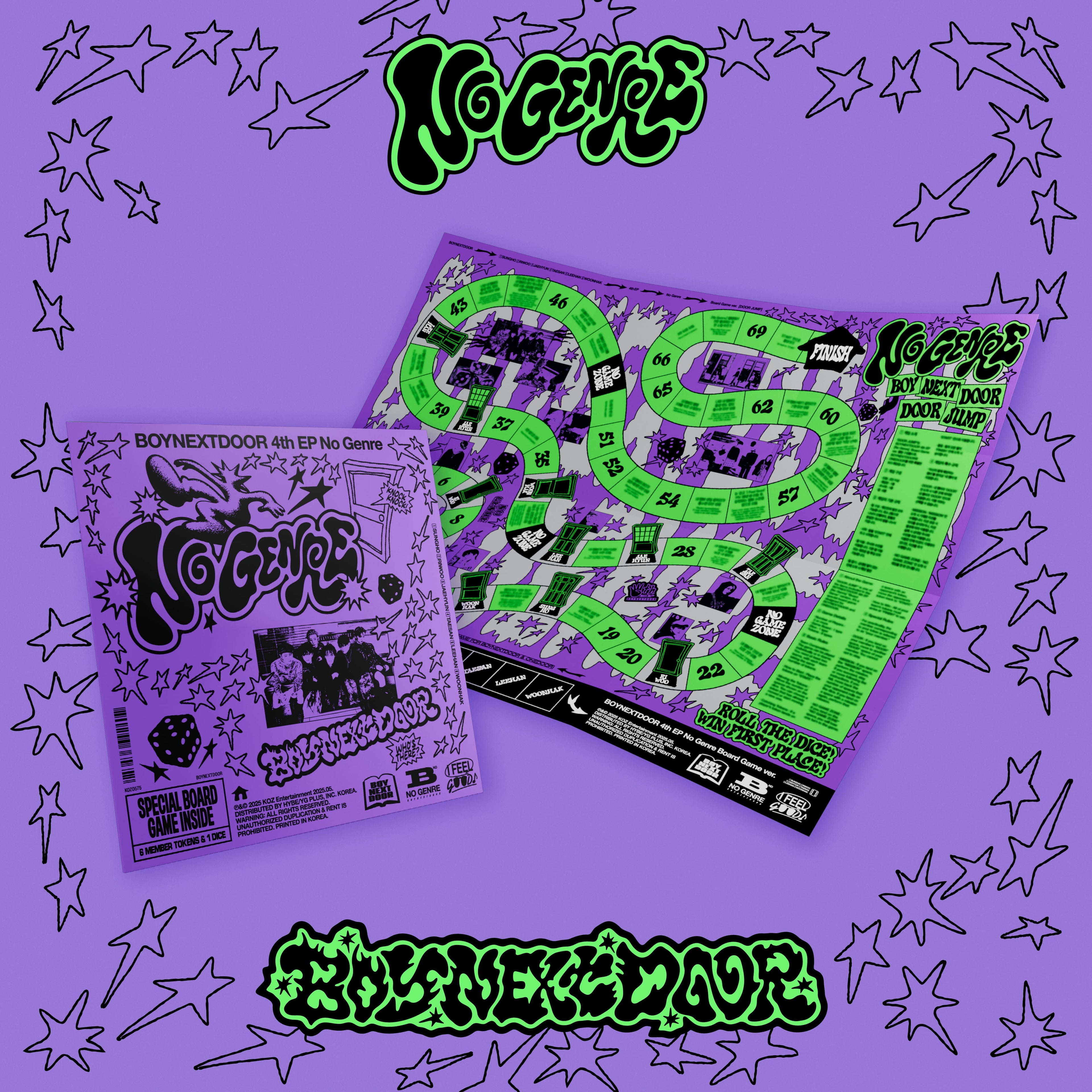 BOYNEXTDOOR - 4TH EP [NO GENRE] (BOARD GAME VER.)