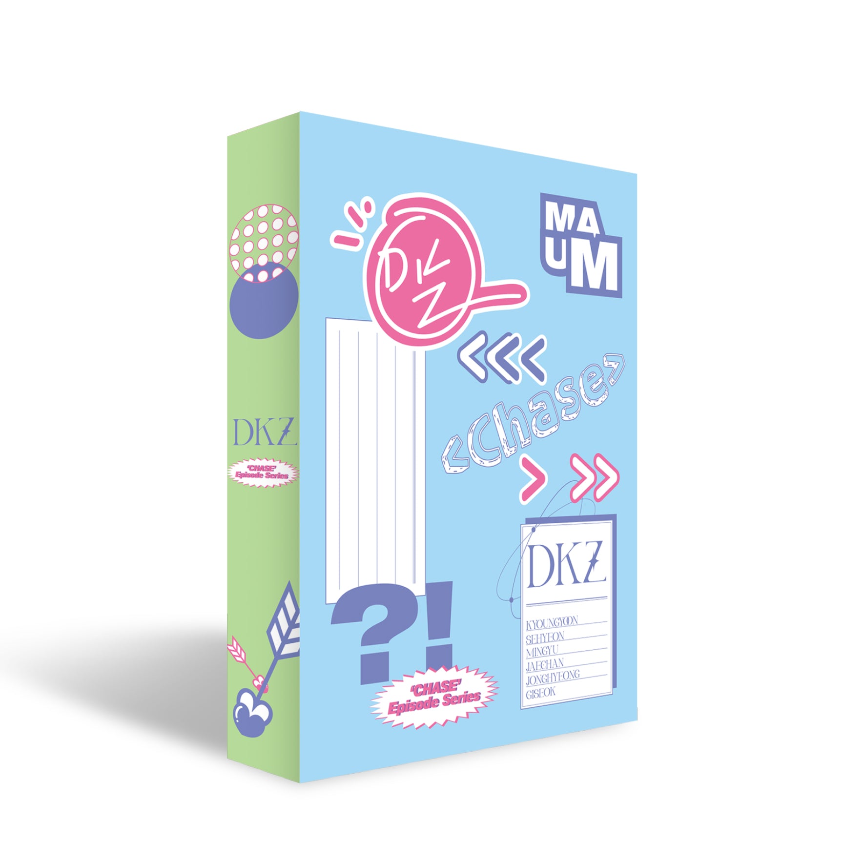 DKZ 7th Single CHASE EPISODE 3. BEUM CHASE SERIES PACKAGE EDITION