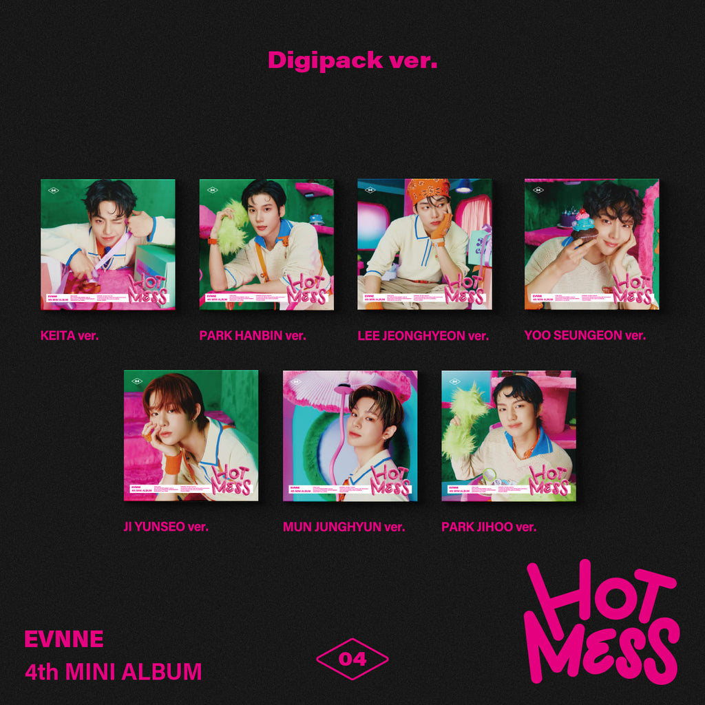 EVNNE - [HOT MESS] (4TH MINI ALBUM) (DIGIPACK VER.)