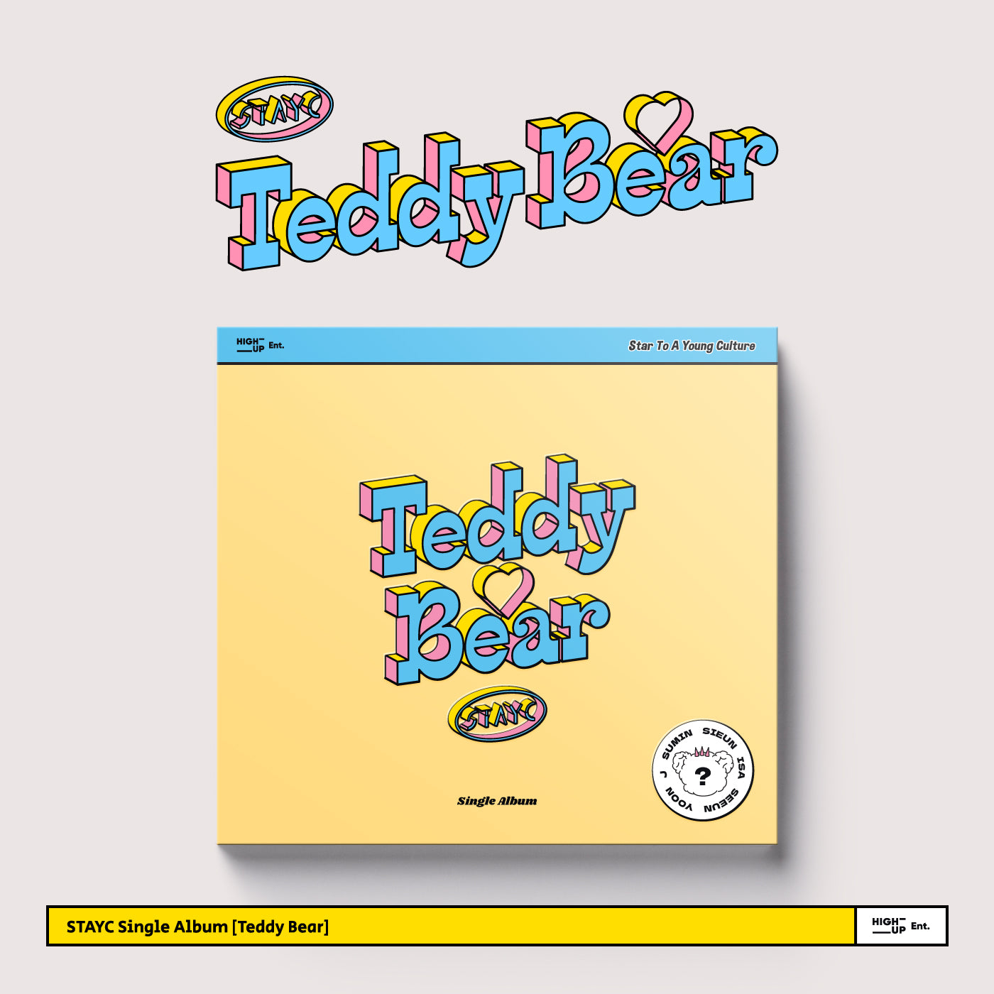 STAYC 4th Single Album [Teddy Bear] (Digipack Ver.)