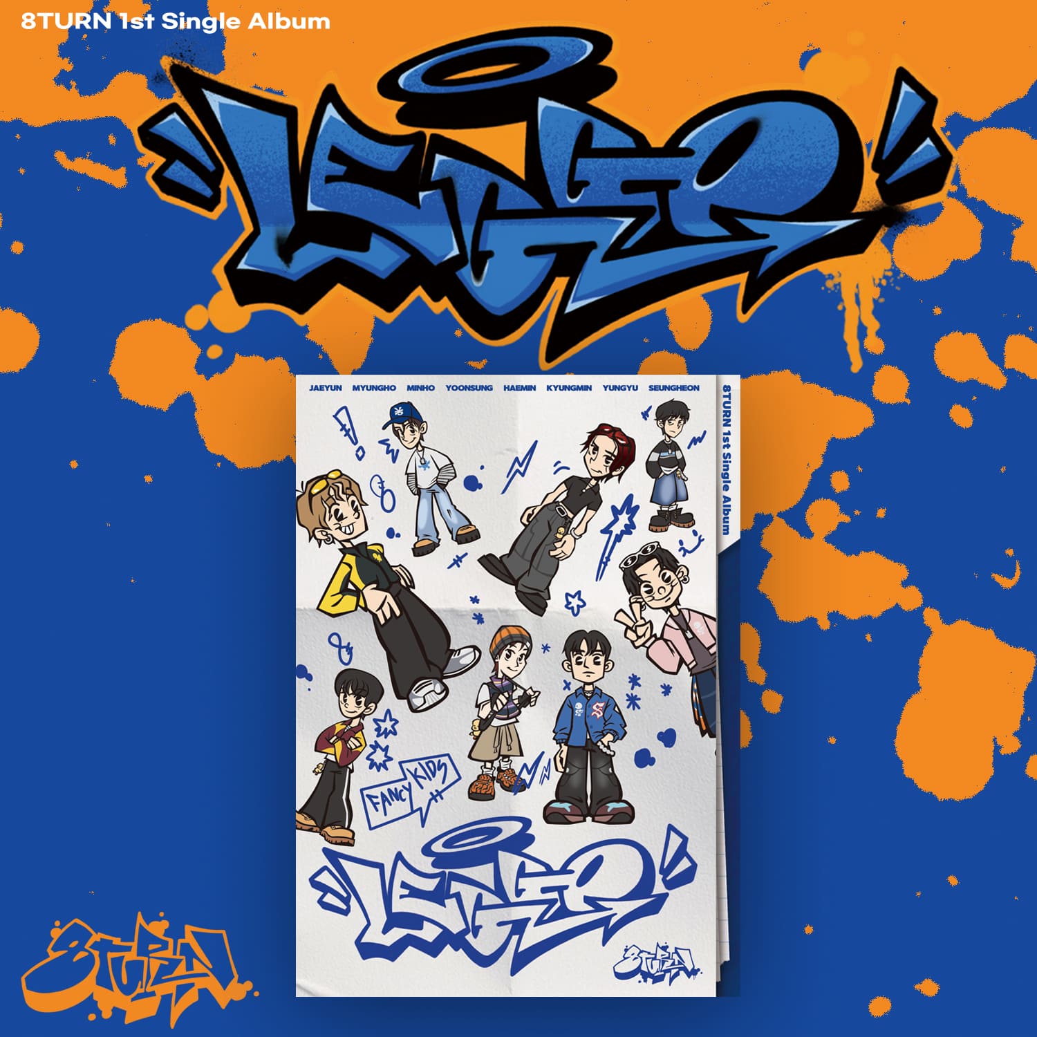 8TURN 1st Single Album [LEGGO]