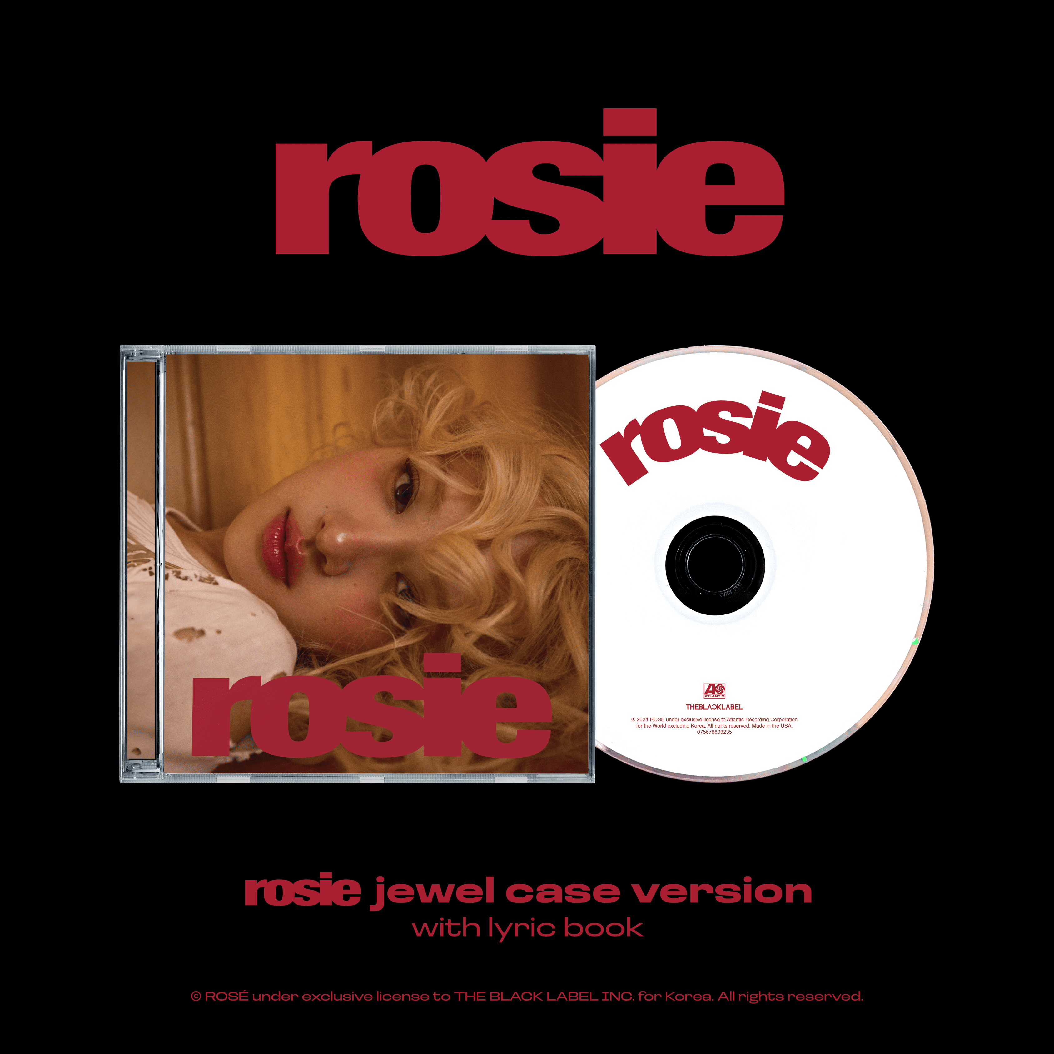 Rosé 1st Studio Album [rosie] (JEWEL)