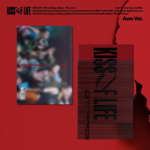 KISS OF LIFE 2nd Single Album [Who is she] (Awe Ver.)