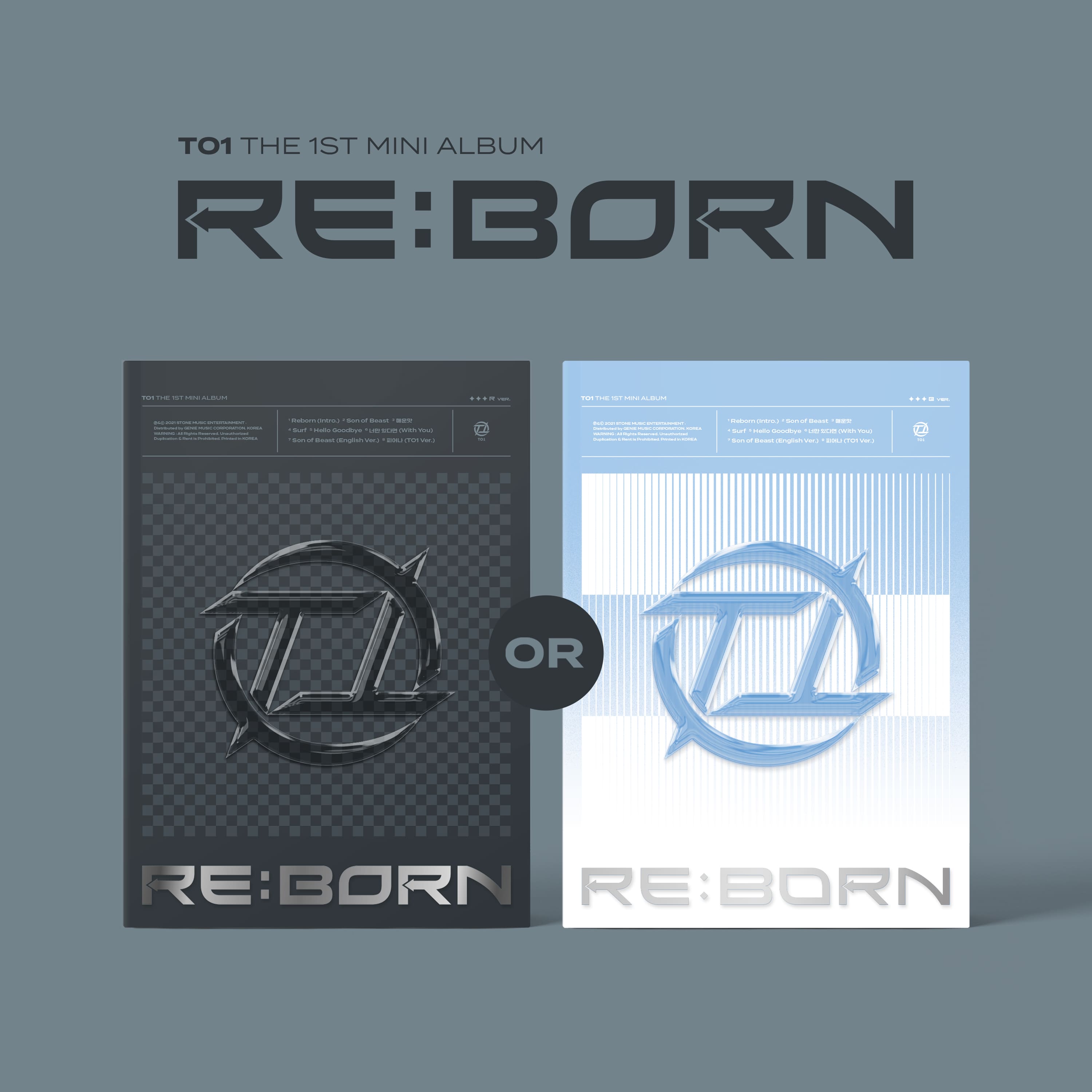 TO1 1st MINI ALBUM [RE:BORN]