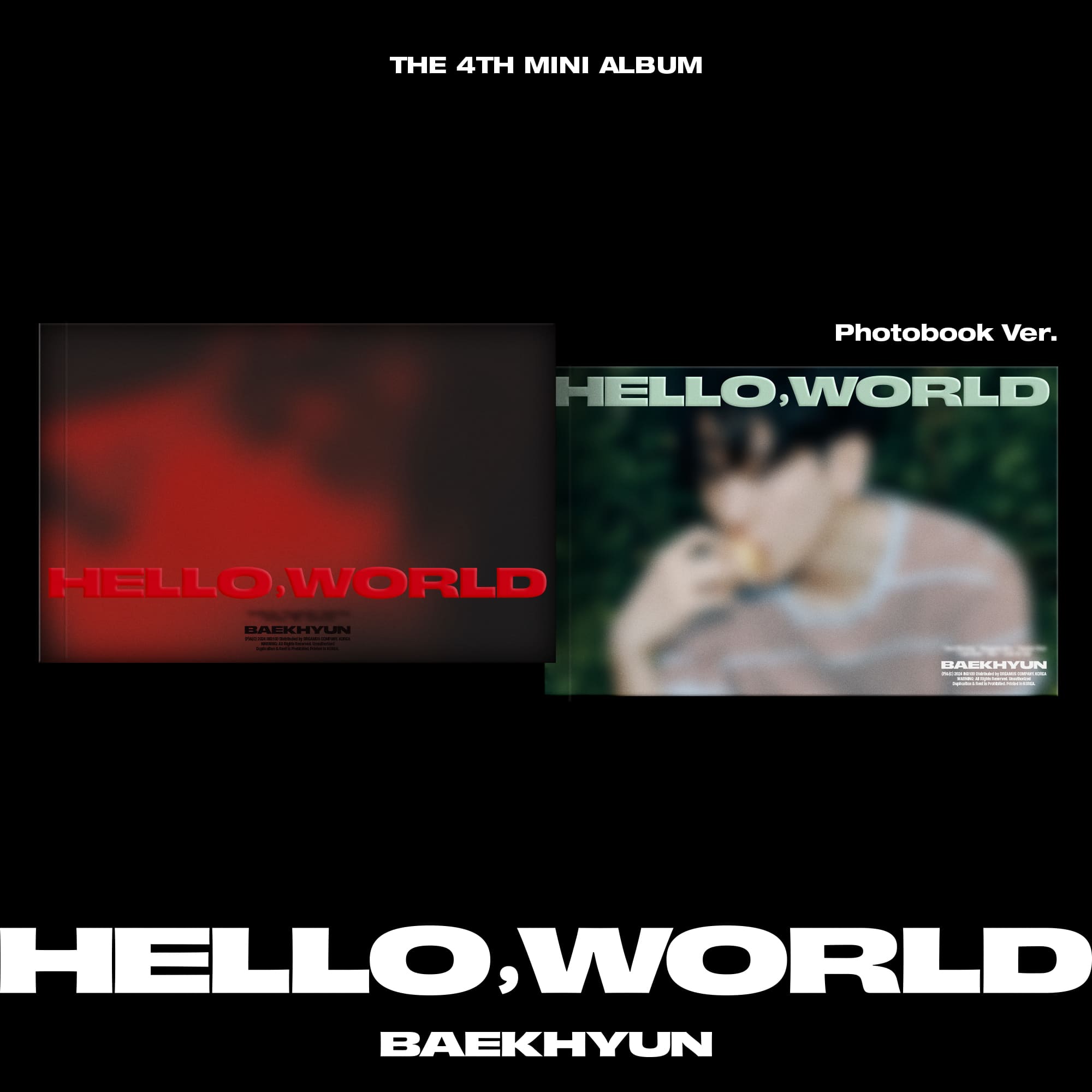 BAEKHYUN (EXO) 4th Mini Album [Hello, World]