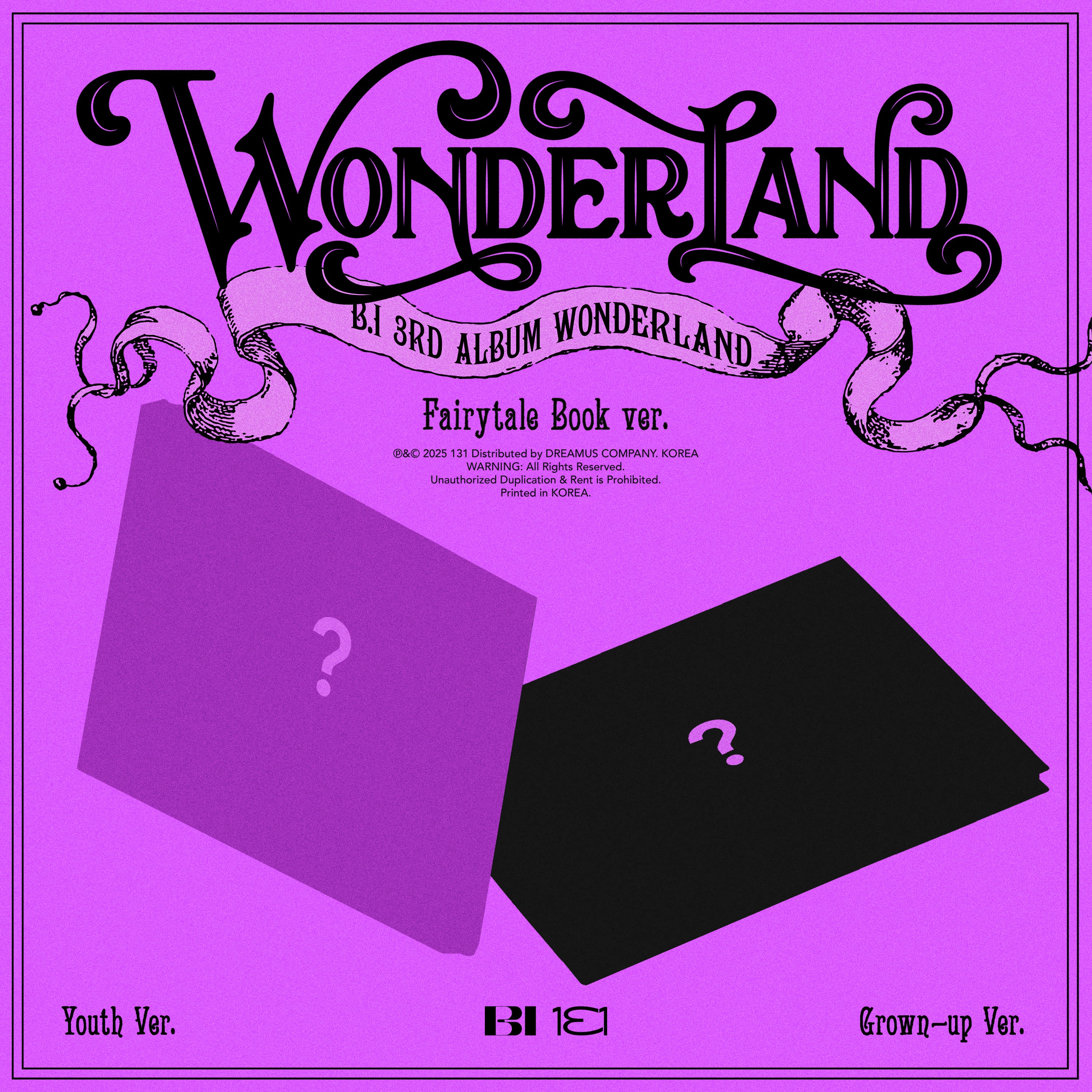 B.I - [WONDERLAND] (3RD ALBUM) (FAIRY TALE VER.)