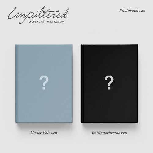 WONPIL 1st Mini Album [Unpiltered] (Photobook ver.)
