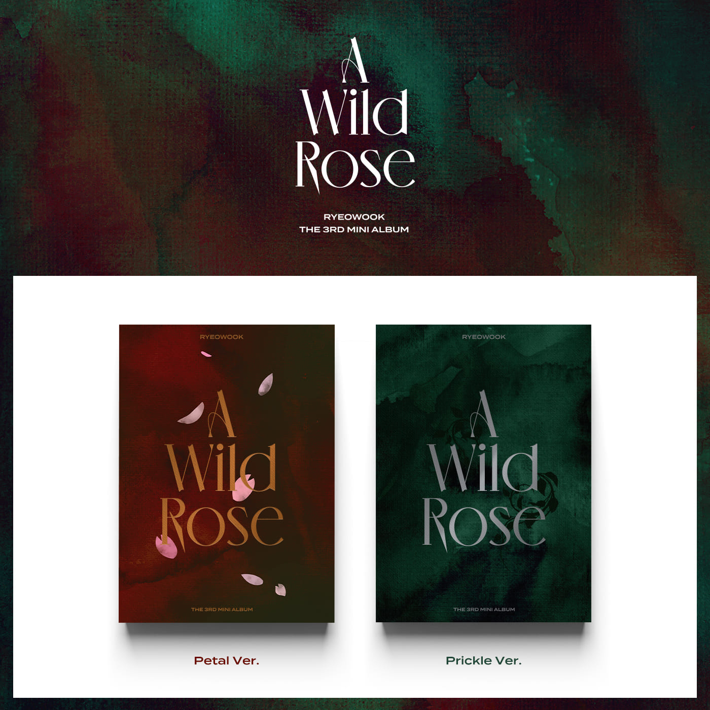 Ryeo Wook 3rd Mini Album [A Wild Rose]