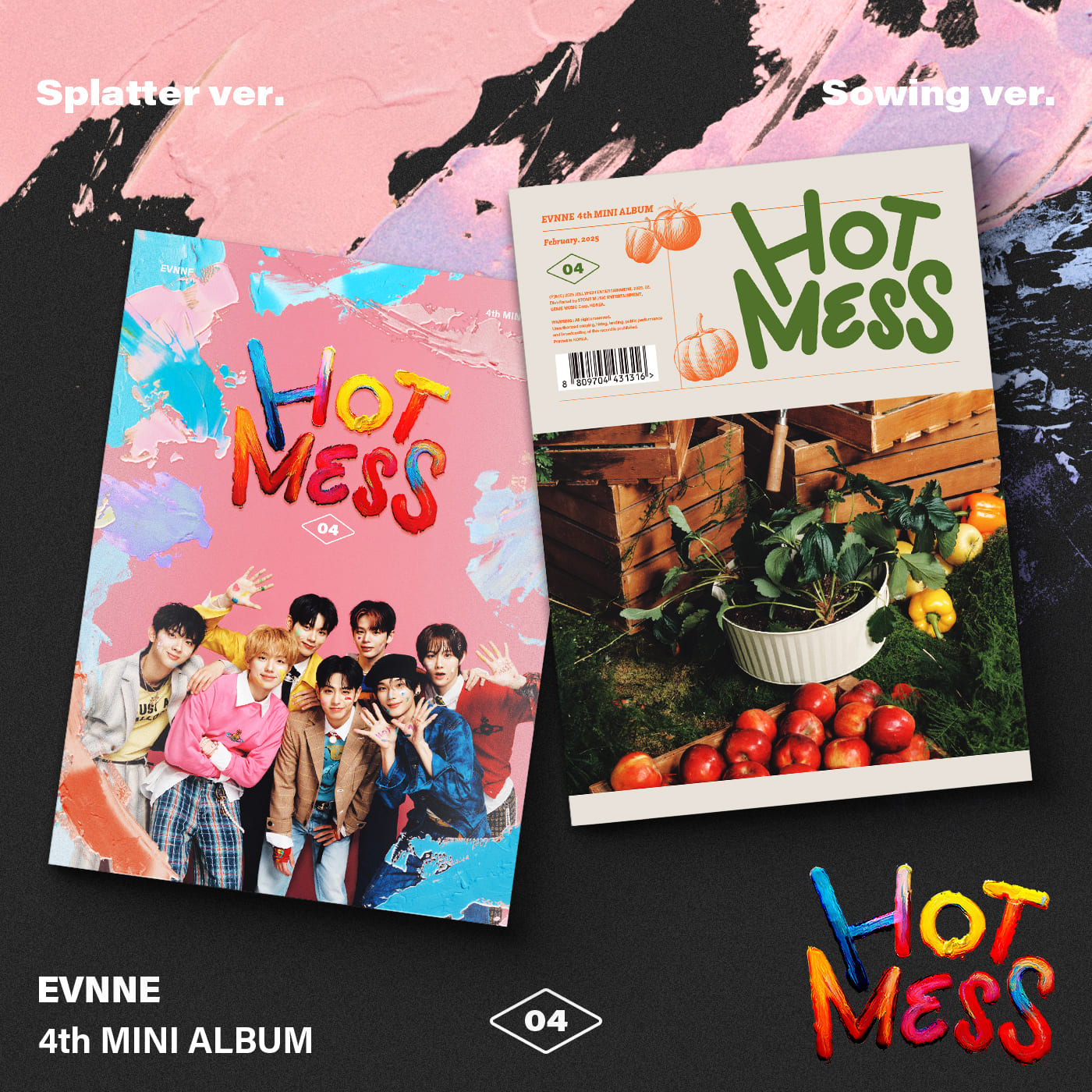 EVNNE - [HOT MESS] (4TH MINI ALBUM)