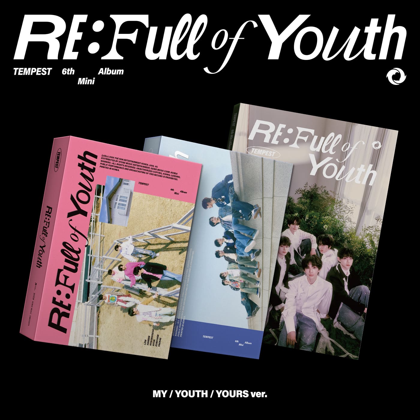 TEMPEST 6th Mini Album [RE : Full of Youth]