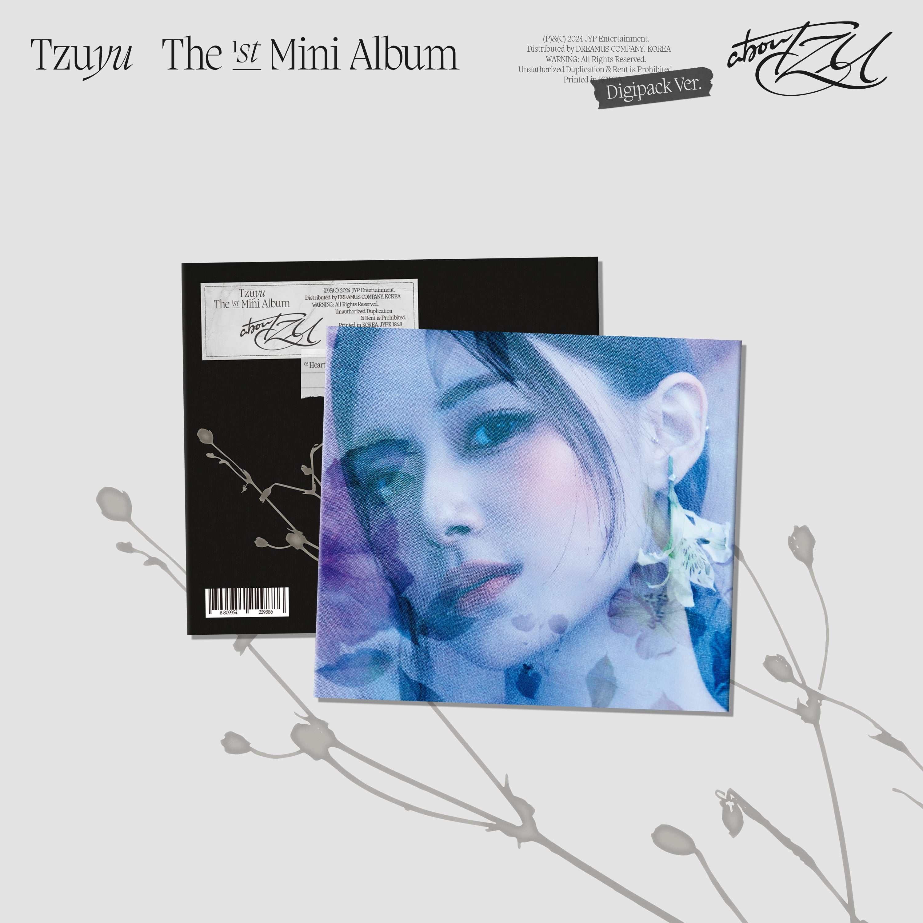 TZUYU 1st Mini Album [abouTZU] (Digipack Ver.)