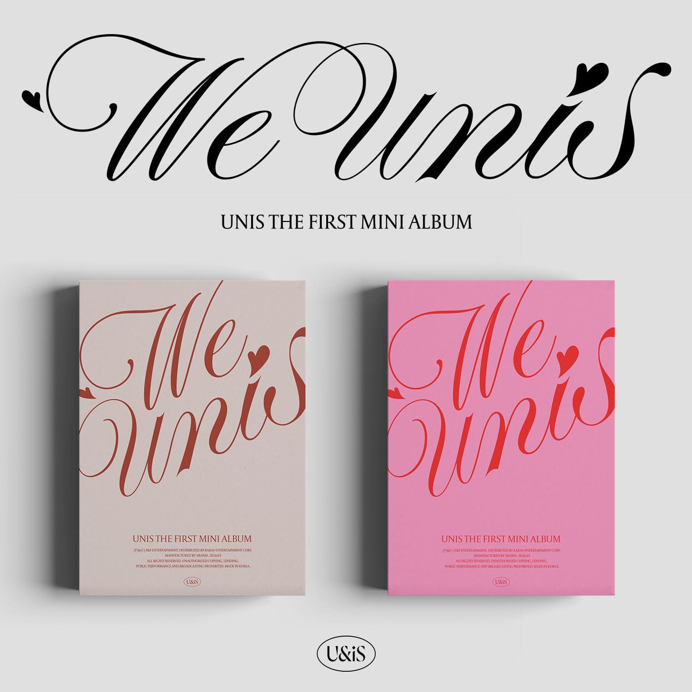 UNIS 1st Mini Album [WE UNIS]