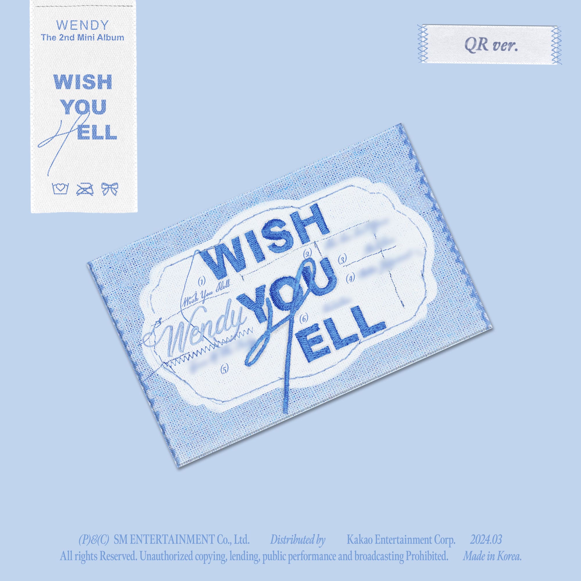 WENDY 2nd Mini Album [Wish You Hell] (QR Ver.)