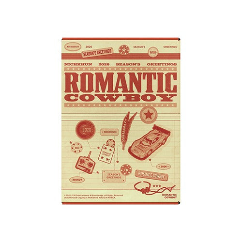 NICHKHUN 2026 SEASON'S GREETINGS [ROMANTIC COWBOY]