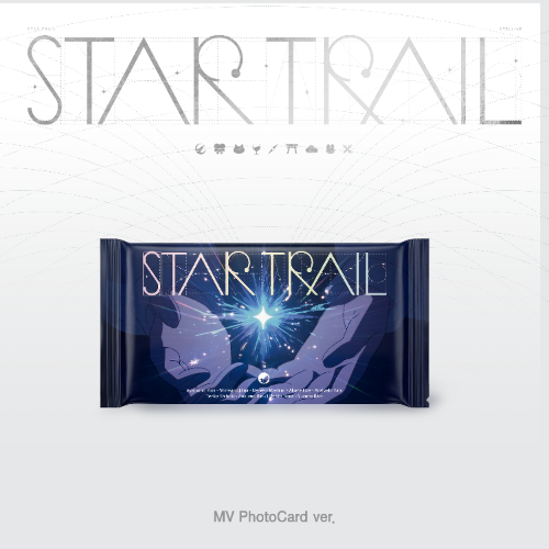 STELLIVE 1st Album [STAR TRAIL] (MV Photocard Ver.)