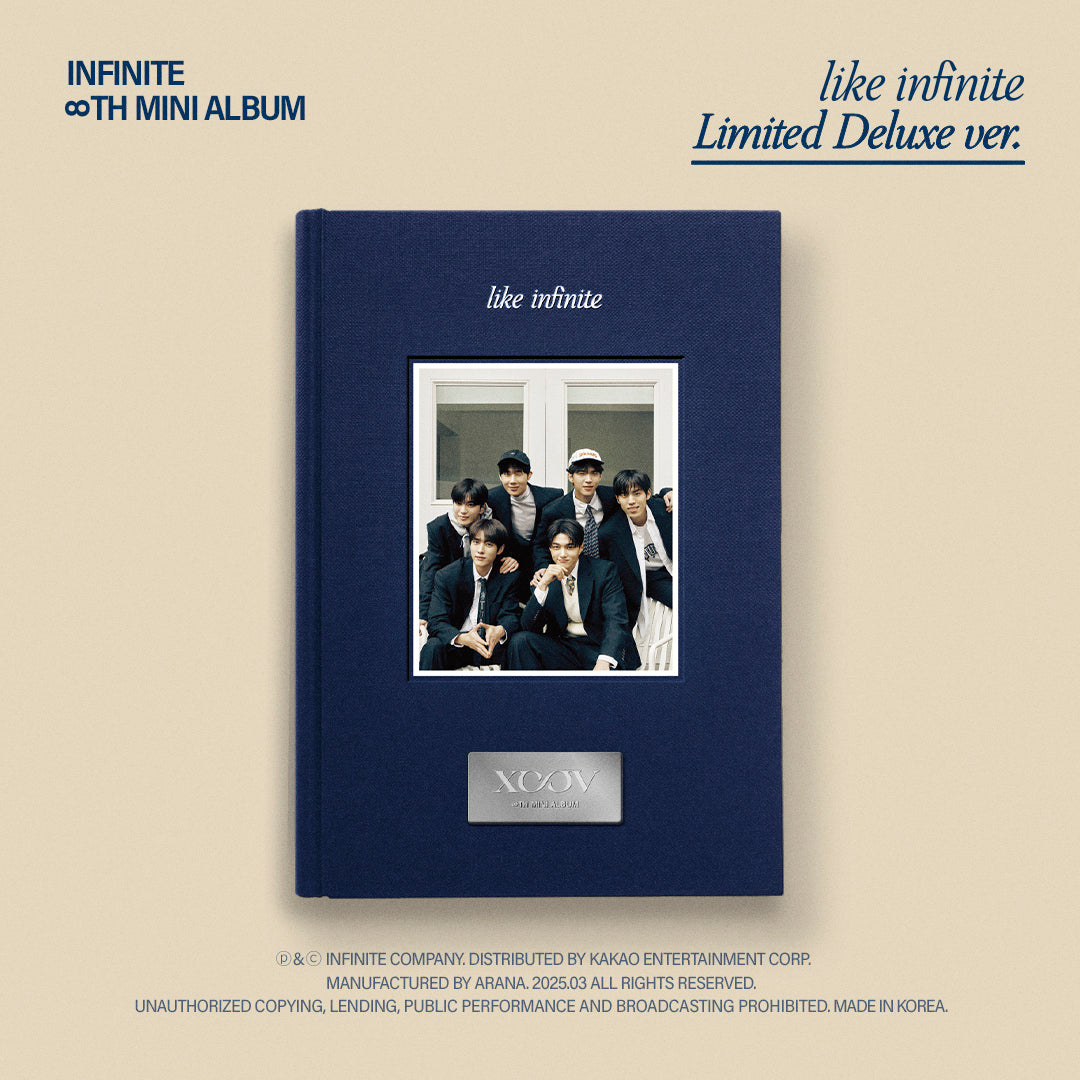 INFINITE 8th Mini Album [LIKE INFINITE] (Limited Deluxe Ver.)