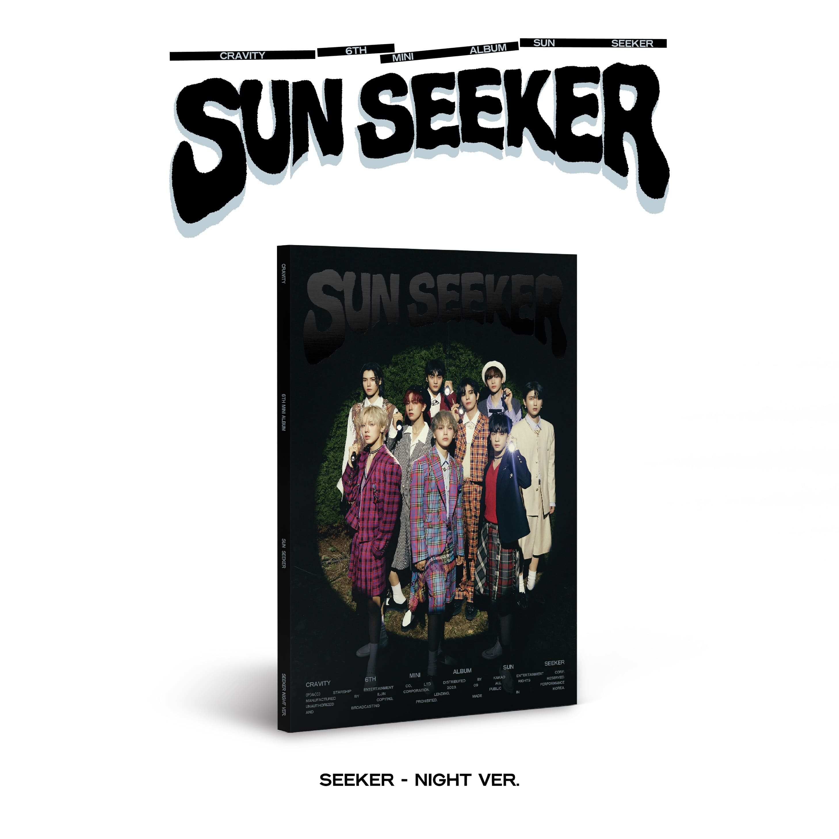 CRAVITY 6th Mini Album [SUN SEEKER] (SEEKER - night Ver.)
