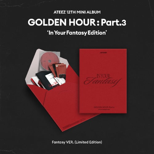 ATEEZ 12th Mini Album [GOLDEN HOUR : Part.3 'In Your Fantasy Edition' (Limited)]