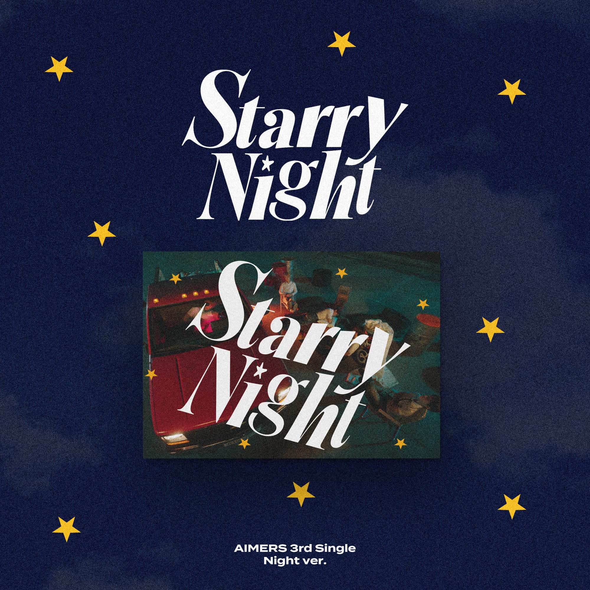 AIMERS 3rd Single Album [Starry Night]