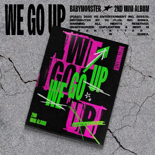 BABYMONSTER 2nd MINI ALBUM [WE GO UP] (UP Ver.)