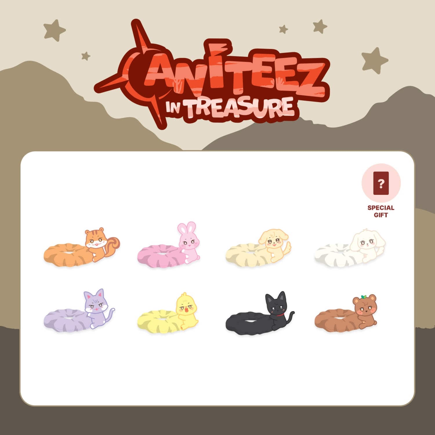 ATEEZ [ANITEEZ IN TREASURE] (LIGHT STICK STRAP]