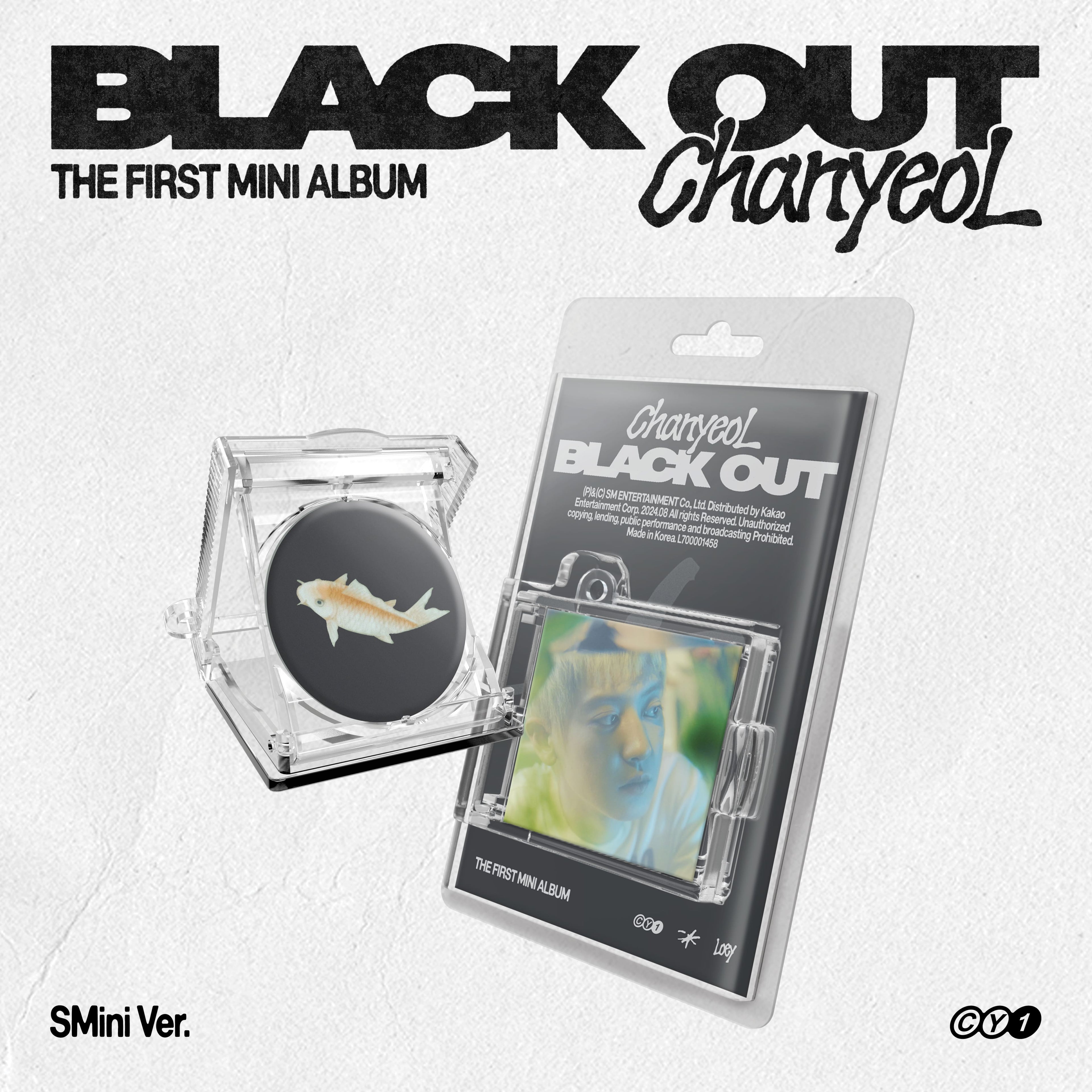 CHANYEOL (EXO) 1st Mini Album [Black Out] (SMini Ver.)