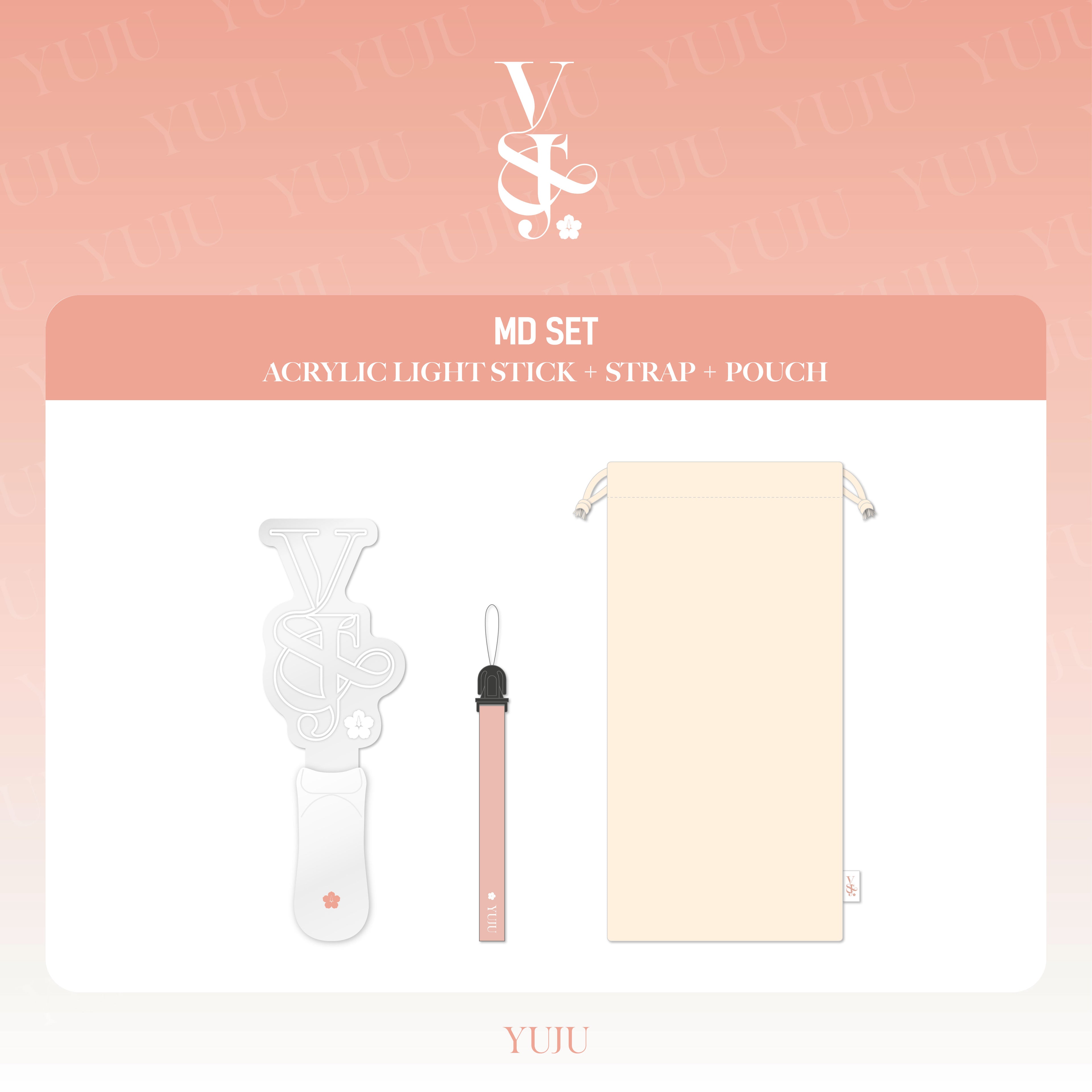 YUJU YUJU ACRYLIC LIGHT STICK SET