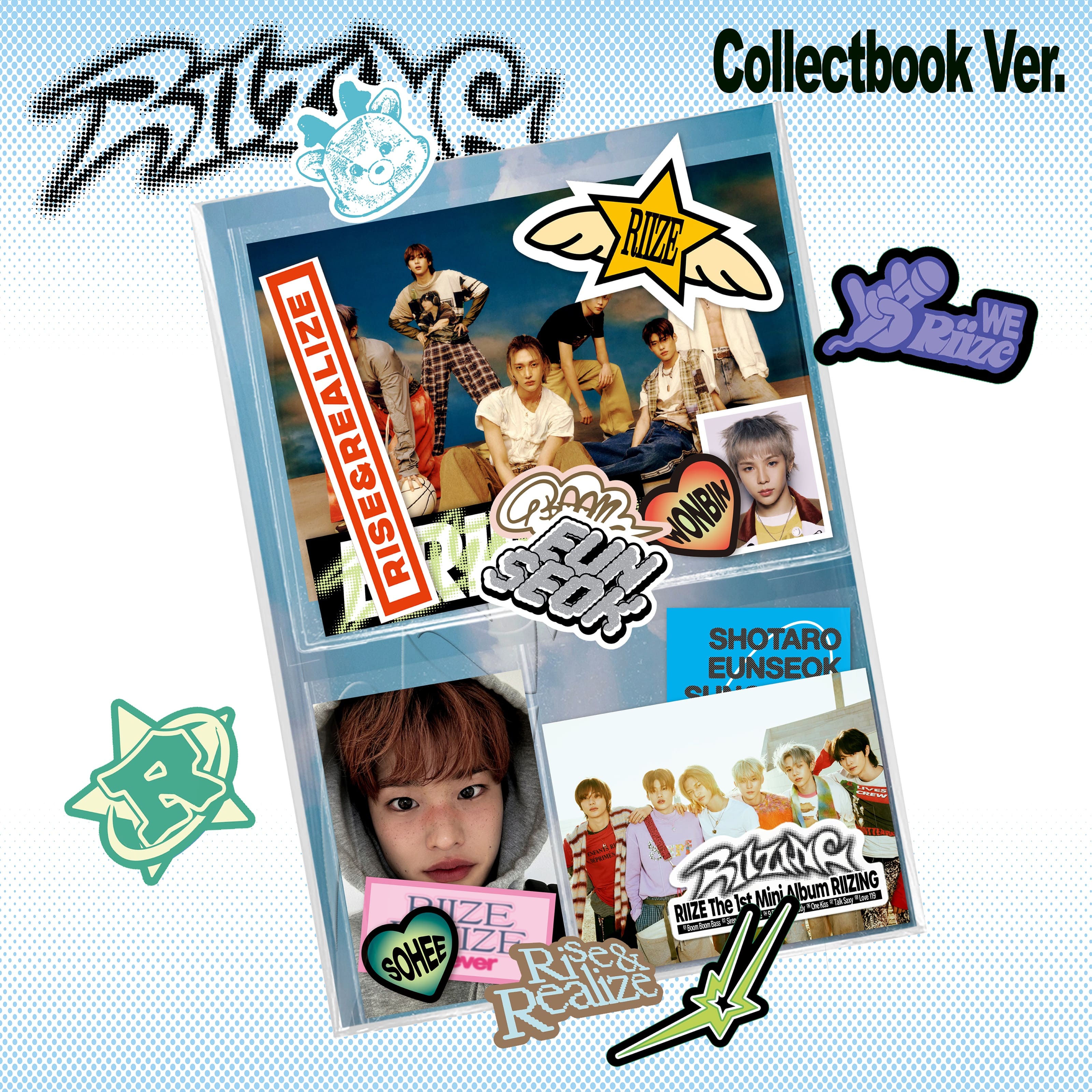 RIIZE 1st Mini Album [RIIZING] (Collect Book Ver.)