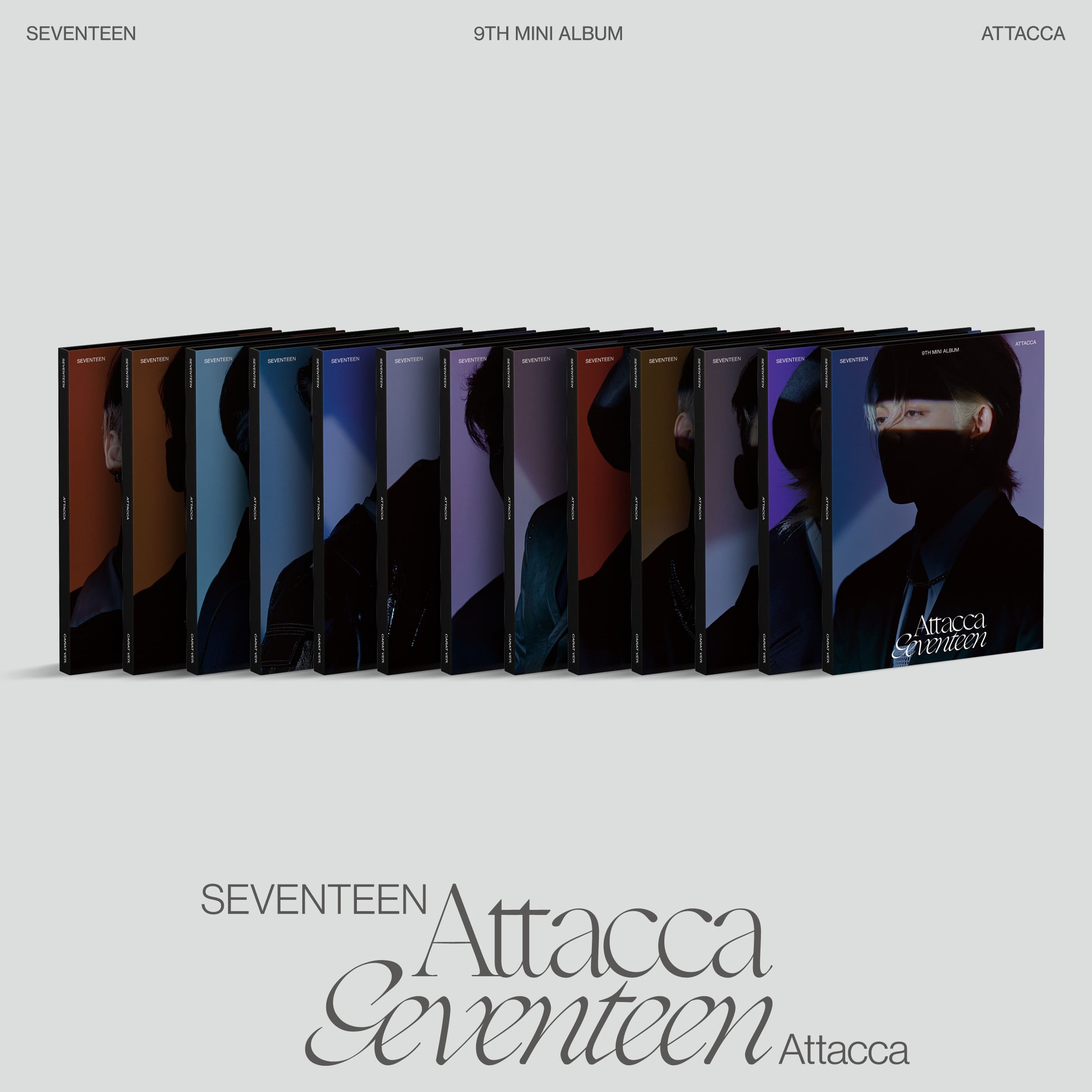 SEVENTEEN 9th Mini Album [Attacca] (CARAT Ver.)